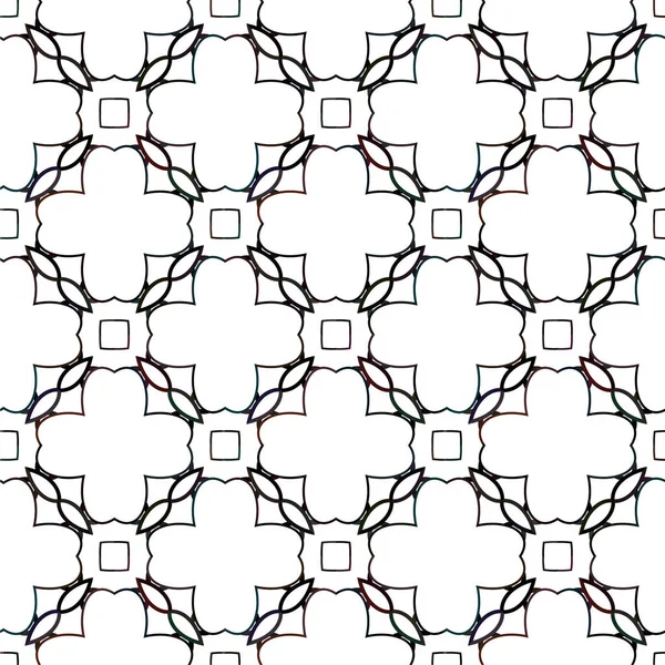 Abstrakte Geometrische Ornamentale Nahtlose Muster Design Hintergrund Vektorillustration — Stockvektor