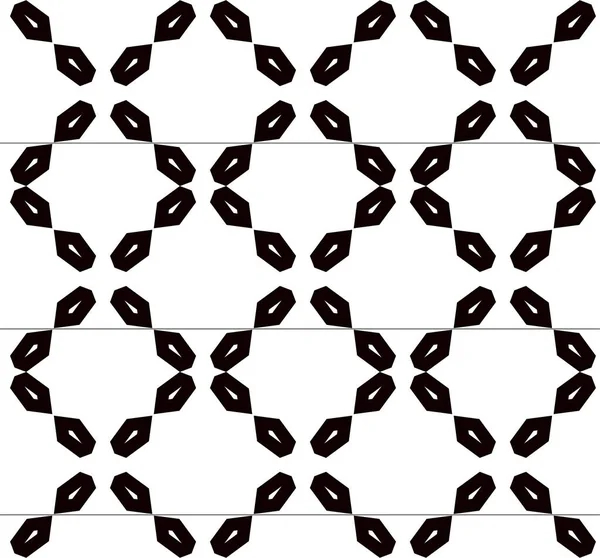 Abstrakte Geometrische Ornamentale Nahtlose Muster Design Hintergrund Vektorillustration — Stockvektor