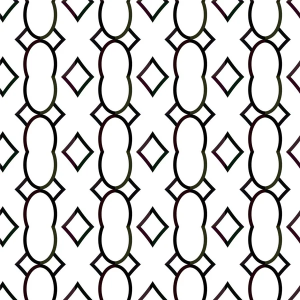 Abstrakte Geometrische Ornamentale Nahtlose Muster Design Hintergrund Vektorillustration — Stockvektor