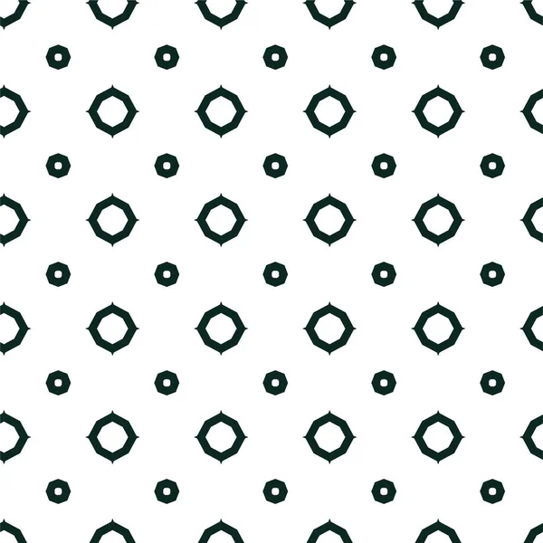 Abstrakte Geometrische Ornamentale Nahtlose Muster Design Hintergrund Vektorillustration — Stockvektor