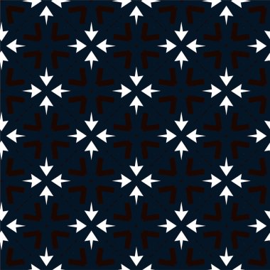 Soyut geometrik süslemesiz desen. tasarım arkaplanı, vektör illüstrasyonu