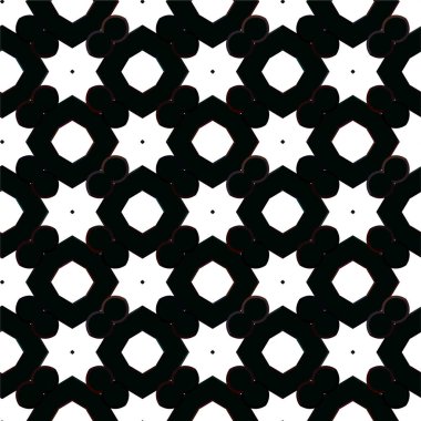 Soyut geometrik süslemesiz desen. tasarım arkaplanı, vektör illüstrasyonu