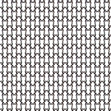 Soyut geometrik süslemesiz desen. tasarım arkaplanı, vektör illüstrasyonu