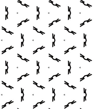 Soyut geometrik süslemesiz desen. tasarım arkaplanı, vektör illüstrasyonu