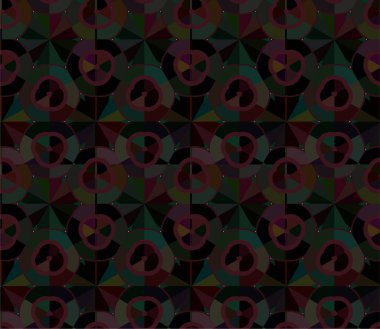 Soyut geometrik süslemesiz desen. tasarım arkaplanı, vektör illüstrasyonu