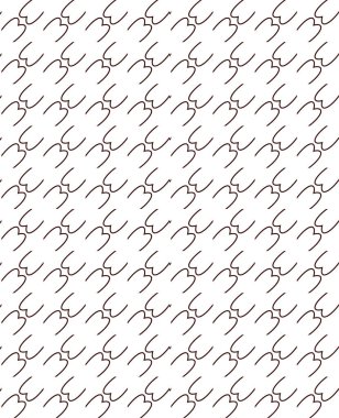 Soyut geometrik süslemesiz desen. tasarım arkaplanı, vektör illüstrasyonu 