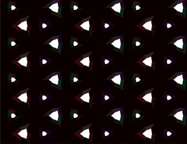 Soyut geometrik süslemesiz desen. tasarım arkaplanı, vektör illüstrasyonu