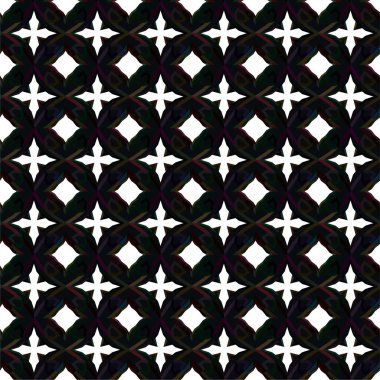 Soyut geometrik süslemesiz desen. tasarım arkaplanı, vektör illüstrasyonu