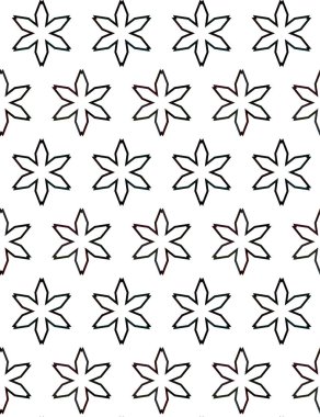 Soyut geometrik süslemesiz desen. tasarım arkaplanı, vektör illüstrasyonu