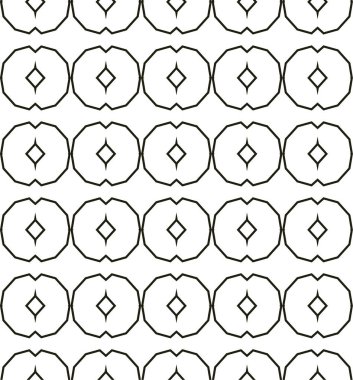 Soyut geometrik süslemesiz desen. tasarım arkaplanı, vektör illüstrasyonu