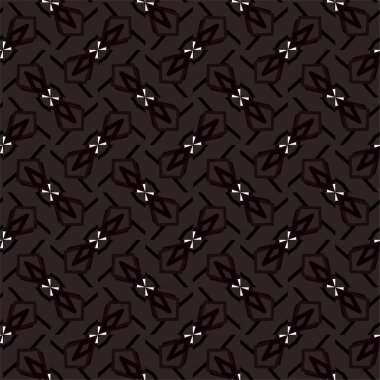 Soyut geometrik süslemesiz desen. tasarım arkaplanı, vektör illüstrasyonu