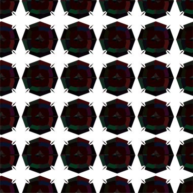 Soyut geometrik süslemesiz desen. tasarım arkaplanı, vektör illüstrasyonu