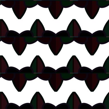 Soyut geometrik süslemesiz desen. tasarım arkaplanı, vektör illüstrasyonu