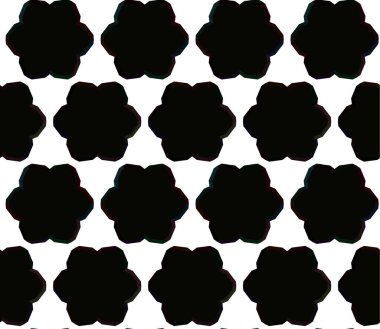 Soyut geometrik süslemesiz desen. tasarım arkaplanı, vektör illüstrasyonu