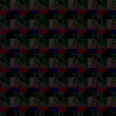 Soyut geometrik süslemesiz desen. tasarım arkaplanı, vektör illüstrasyonu