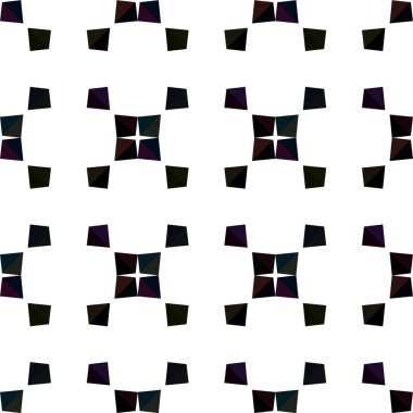 Soyut geometrik süslemesiz desen. tasarım arkaplanı, vektör illüstrasyonu