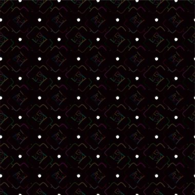 Soyut geometrik süslemesiz desen. tasarım arkaplanı, vektör illüstrasyonu