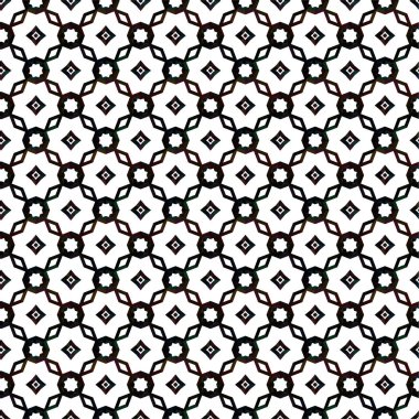 Soyut geometrik süslemesiz desen. tasarım arkaplanı, vektör illüstrasyonu