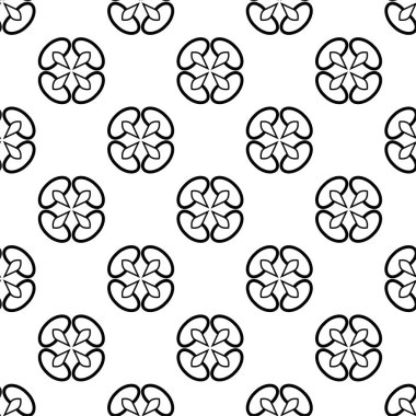 Soyut geometrik süslemesiz desen. tasarım arkaplanı, vektör illüstrasyonu