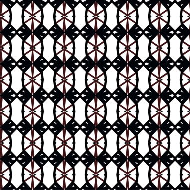 Soyut geometrik süslemesiz desen. tasarım arkaplanı, vektör illüstrasyonu
