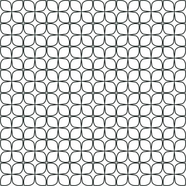 Soyut geometrik süslemesiz desen. tasarım arkaplanı, vektör illüstrasyonu