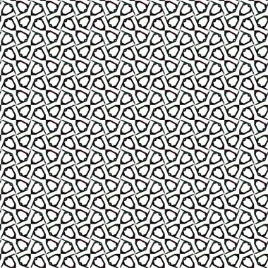 Soyut geometrik süslemesiz desen. tasarım arkaplanı, vektör illüstrasyonu