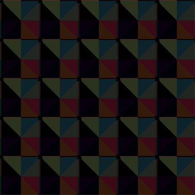 Soyut geometrik süslemesiz desen. tasarım arkaplanı, vektör illüstrasyonu