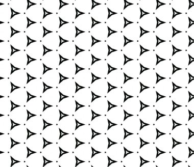 Soyut geometrik süslemesiz desen. tasarım arkaplanı, vektör illüstrasyonu 