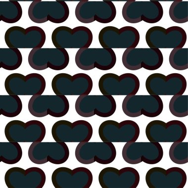 Soyut geometrik süslemesiz desen. tasarım arkaplanı, vektör illüstrasyonu