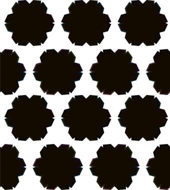 Soyut geometrik süslemesiz desen. tasarım arkaplanı, vektör illüstrasyonu