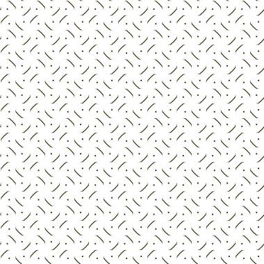 Geometrik soyut dikişsiz desen, vektör illüstrasyonu