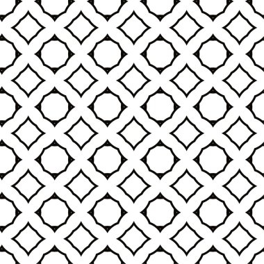 Soyut geometrik süslemesiz desen. tasarım arkaplanı, vektör illüstrasyonu