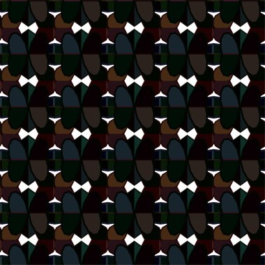 Soyut geometrik süslemesiz desen. tasarım arkaplanı, vektör illüstrasyonu