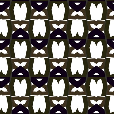 Soyut geometrik süslemesiz desen. tasarım arkaplanı, vektör illüstrasyonu