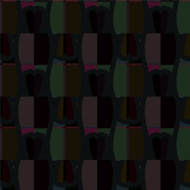 Soyut geometrik süslemesiz desen. tasarım arkaplanı, vektör illüstrasyonu