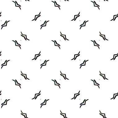 Soyut geometrik süslemesiz desen. tasarım arkaplanı, vektör illüstrasyonu 