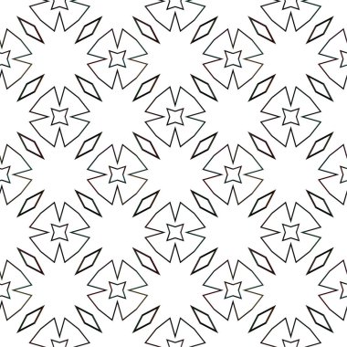 Soyut geometrik süslemesiz desen. tasarım arkaplanı, vektör illüstrasyonu