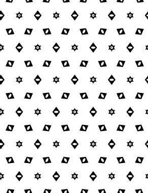 Soyut geometrik süslemesiz desen. tasarım arkaplanı, vektör illüstrasyonu