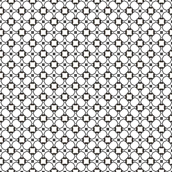 Motif Ornemental Géométrique Abstrait Sans Couture Fond Design Illustration Vectorielle — Image vectorielle