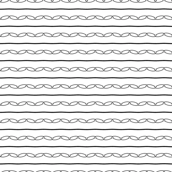 Abstrakt Geometriskt Dekorativt Sömlöst Mönster Design Bakgrund Vektor Illustration — Stock vektor