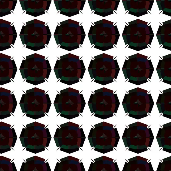 Soyut geometrik süslemesiz desen. tasarım arkaplanı, vektör illüstrasyonu