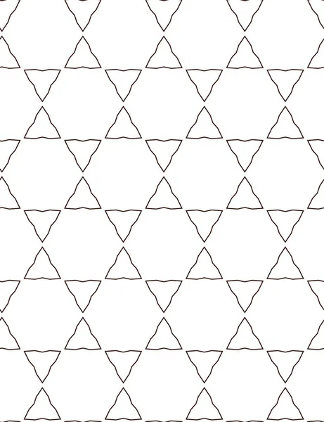 Abstrakte Geometrische Ornamentale Nahtlose Muster Design Hintergrund Vektorillustration — Stockvektor