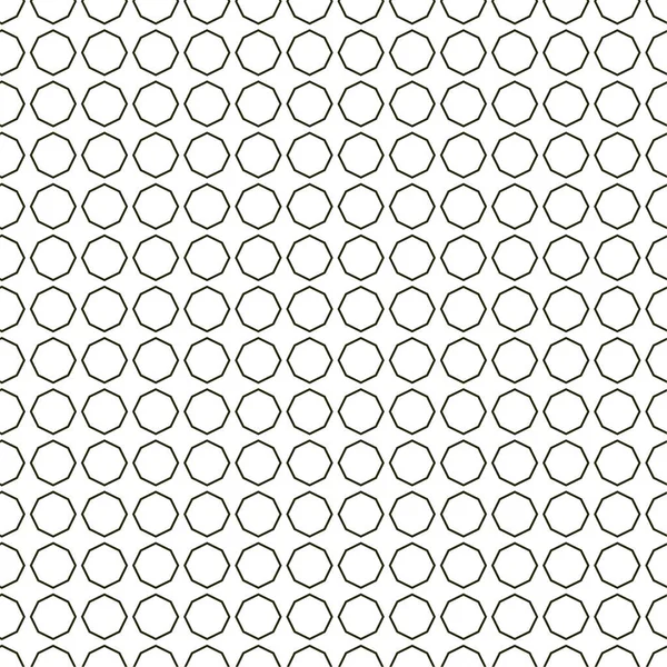 Motif Ornemental Géométrique Abstrait Sans Couture Fond Design Illustration Vectorielle — Image vectorielle