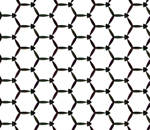 Abstrakcyjny Geometryczny Bezszwowy Wzór Geometryczny Tło Projektu Ilustracja Wektora — Wektor stockowy