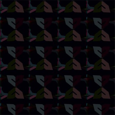 Soyut geometrik süslemesiz desen. tasarım arkaplanı, vektör illüstrasyonu