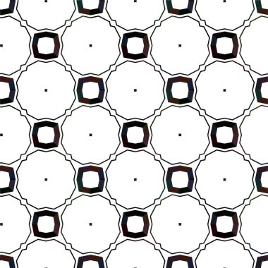 Soyut geometrik süslemesiz desen. tasarım arkaplanı, vektör illüstrasyonu