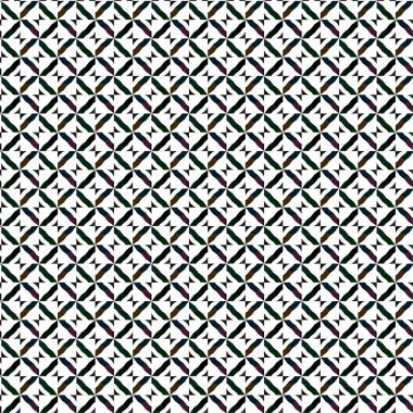 Soyut geometrik süslemesiz desen. tasarım arkaplanı, vektör illüstrasyonu