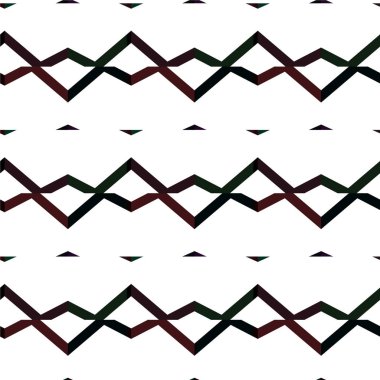 Soyut geometrik süslemesiz desen. tasarım arkaplanı, vektör illüstrasyonu