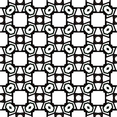 Soyut geometrik süslemesiz desen. tasarım arkaplanı, vektör illüstrasyonu