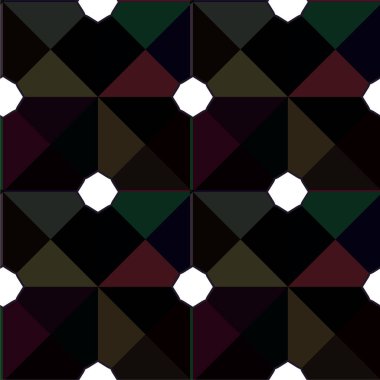 Soyut geometrik süslemesiz desen. tasarım arkaplanı, vektör illüstrasyonu